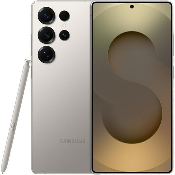 Pre-Owned Samsung Galaxy S25 Ultra 512GB 6.9" 5G Fully Unlocked, Titanium Whitesilver (Good)