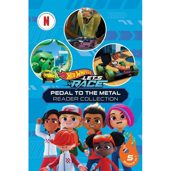 Hot Wheels Let's Race: Pedal to the Metal Reader Collection (Paperback)