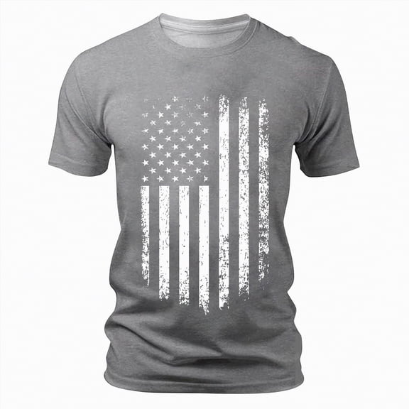 NOLDARES Casual Mens Short Sleeve Graphic Tees Crewneck Printed T-Shirts Summer Beach Daily Wear Tops(Grey,XL)