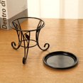 thumbnail image 4 of Metal Outdoor Indoor Flower Pot Plant Stand Garden Decor Patio Rack, 4 of 9
