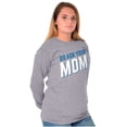 thumbnail image 3 of Go Ask Your Mom Funny Best Mother Women Plus Size Long Sleeve Graphic Tee Brisco Brands 3X, 3 of 5