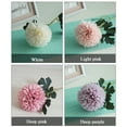 thumbnail image 4 of BToBackyard Elegant Appearance Small Ball Chrysanthemum Living Room Vase Flower Arrangement Wedding Decoration Simulation Dandelion Flower, 4 of 13