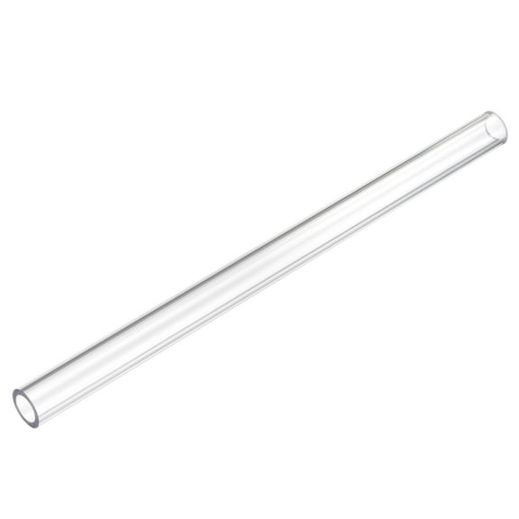 Clear Rigid Tubing 14mm(9/16") ID x 20mm(0.8") OD x 1Ft(305mm) Round Plastic Polycarbonate Tube