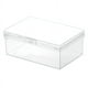 thumbnail image 1 of Caja de Plástico Rectangular de Plástico Transparente con Tapa Caja de Almacenamiento Colección, 1 of 8