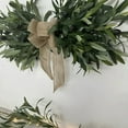 thumbnail image 6 of Piwvid 24" Floral Swag, Greenery Swag, Artificial Olive Flower Swag, Spring Floral Swag with Green Leaves Olive Fruit, for Wedding Arch Party Wall Home Garden Decor, 6 of 6
