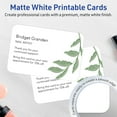 thumbnail image 2 of Avery Printable Cards with Rounded Corners, 4" x 6", Matte White, 50ct, 2 of 8