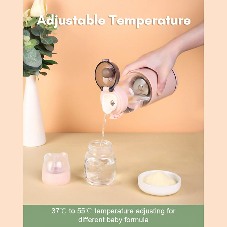 Austok Baby Bottle Warmer,Portable Bottle Warmer, Fast Baby Bottle Warmer for Breastmilk, Formula and Water, Travel Bottle Warmer with Temperature