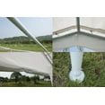 thumbnail image 2 of Ecolinear 26' x 20' x 10.58' White Canopy Carport, 2 of 8