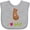 AC-Heather Grey, variant on Inktastic I Love Rats Boys or Girls Baby Bib