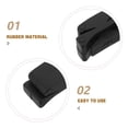 thumbnail image 3 of LIFKOME 6pcs Holder For Ukulele Pick Black Rubber Guitar Accessories For Musicians Compact Versatile, 3 of 7
