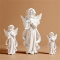 thumbnail image 2 of Little Angel Girl Sculpture Intricate Detailing Resins Art Nordic Styles Decors, 2 of 13