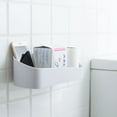 thumbnail image 3 of 4 Pcs Storage Shelves Bathroom Organizer Soap Rack Shower Shelf Cosmetics Organiser, 3 of 6
