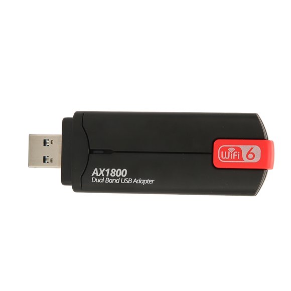 USB WiFi Adapter, Stable Signal Wireless Internet Card 1800Mbps Easy To Use MU MIMO Technology For Home
