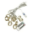thumbnail image 2 of Halloween Decorations Clearance Sale  Curtain Stripe Lights  300LED 8 Modes Remote Control String Lights Decora(buy 2 get 1 free), 2 of 2