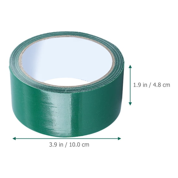 FENGGUIQU Dark Green Duct Cloth Tape Strong Adhesive for Carpet Edges Packaging Wrapping Heavy Duty Repair Tape
