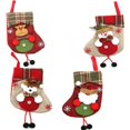 thumbnail image 1 of Christmas Hanging Socks, Pack Of 4 Christmas Stocking Christmas, 1 of 4