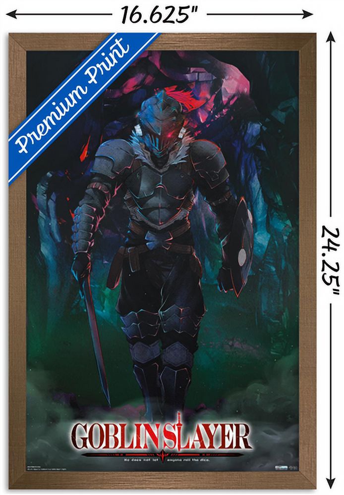 Goblin Slayer - Goblin Slayer Wall Poster, 14.725" x 22.375", Framed