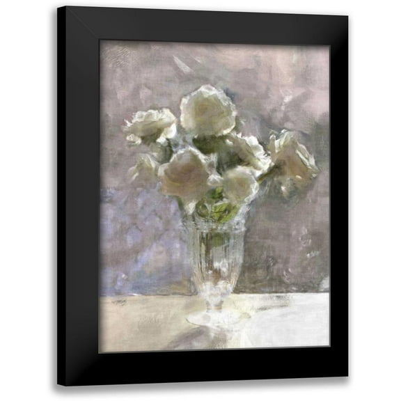 Bay, Noah 12x14 Black Modern Framed Museum Art Print Titled - Roses in the Sun