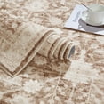 thumbnail image 4 of RUGKING Area Rug 3'x5' Taupe Rugs for Bedroom Washable Kitchen Rugs Thin Print Vintage Entry Rug, 4 of 9