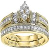Southern Belle 5/8 Carat T.W. Diamond 14kt Yellow Gold Bridal Set