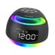 thumbnail image 5 of Reloj despertador Digital Macarena con altavoz LED repetición 12/24H atenuador dos alarmas Negro, 5 of 8