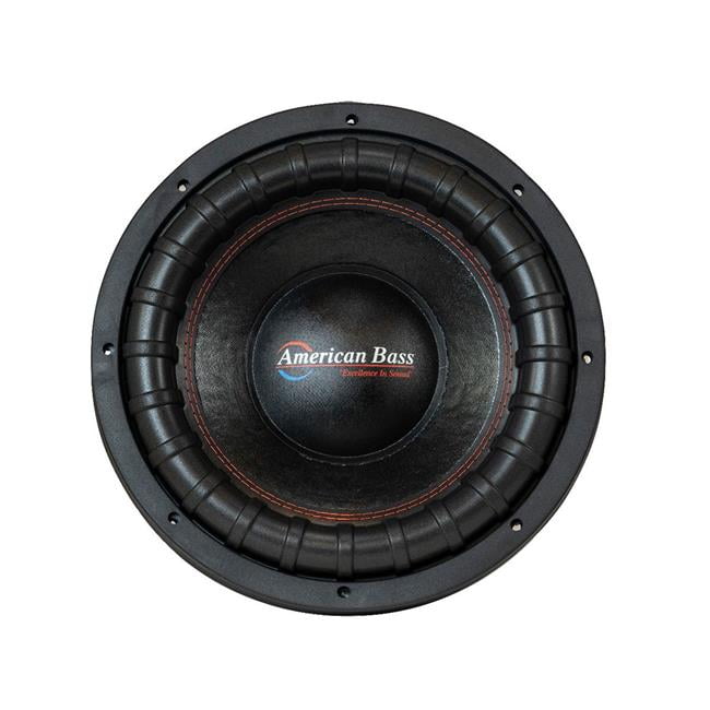 2 American Bass XFL-1222 2000w 12 Competition Car Subwoofers w/3 Voice Coils 