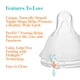 thumbnail image 2 of Nipples Evenflo Balance Plus Standard Neck Slow Flow de 0 m+, paquete de 6, 2 of 6