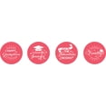 thumbnail image 2 of Darling Souvenir 190 Pcs Graduation Theme Custom Stickers for chocolate Candy Labels-Dark Peach, 2 of 2