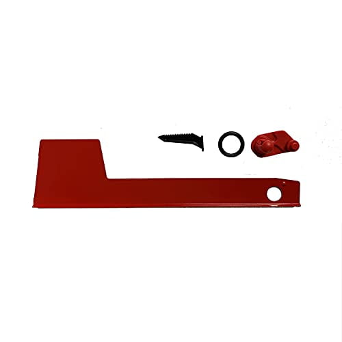 Mailbox Gibraltar Buzones RF00R06AM RF000R06 de aluminio rojo