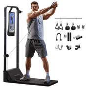 Speediance AI-Powered Smart Home Gym System, Multi-functional Smith Workout Machine & Full Body Strength Training Fitness Equipment, All-in-One Training Machine with Digital Weight Gym Monster 2