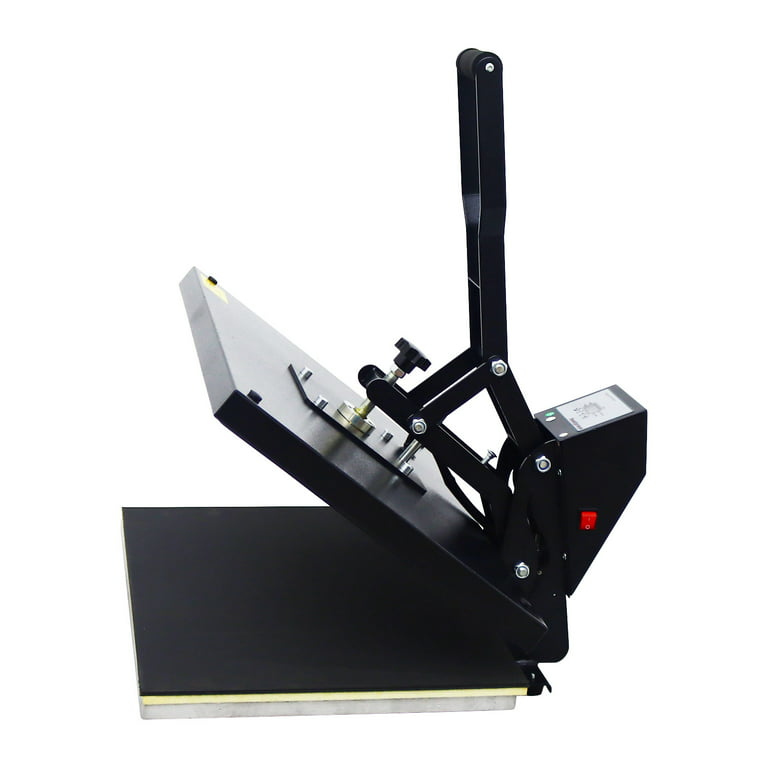 INTBUYING 16x24 Heat Press Machine Manual Clamshell Flat Transfer
