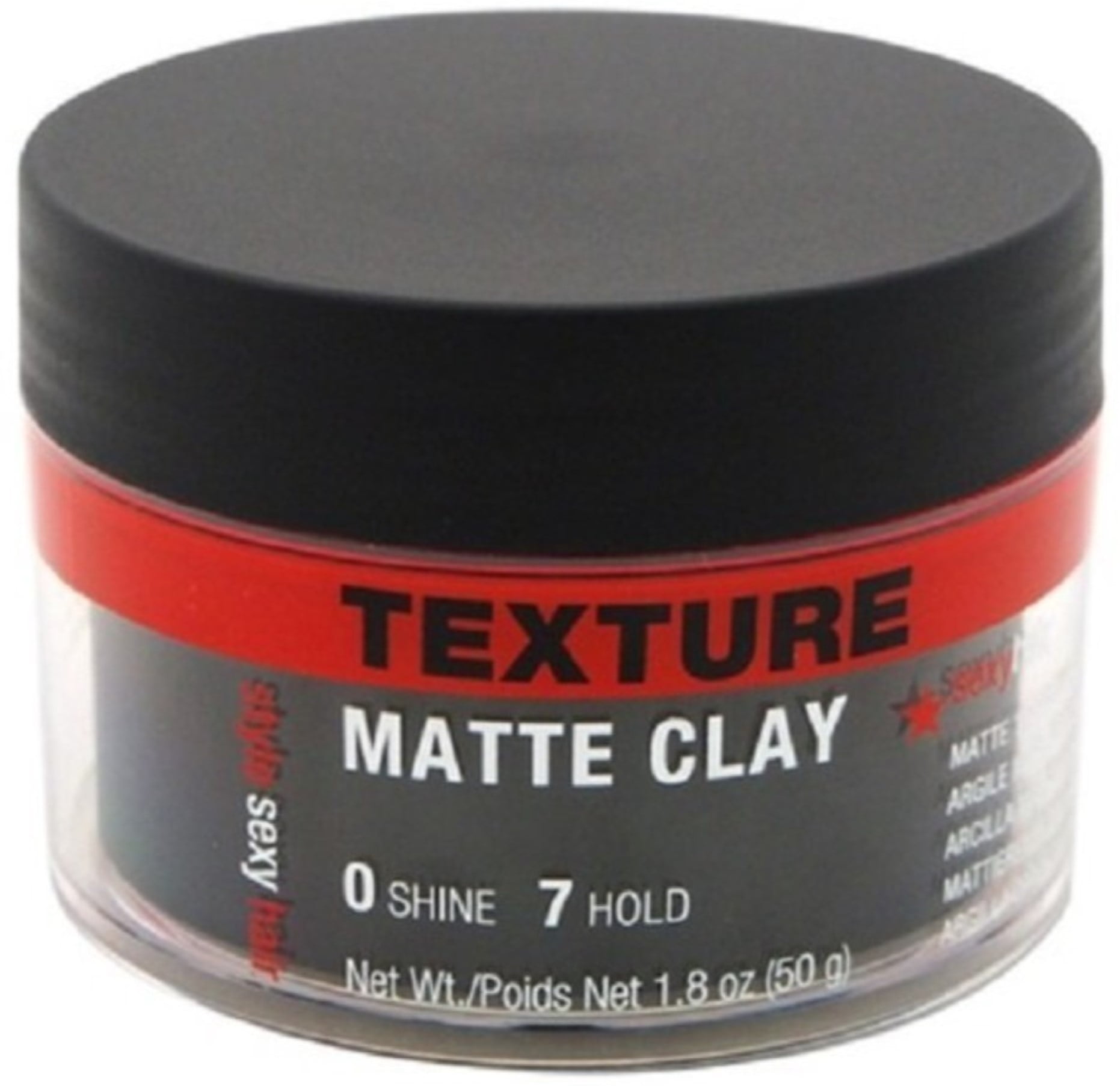 2 Pack Sexy Hair Style Sexy Hair Matte Clay Texturizing Clay 1.8 oz