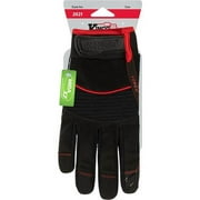 Kinco 7014472 Handler Mens Indoor & Outdoor Hybrid Work Gloves, Black - Medium - Set of 2