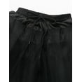 thumbnail image 4 of MSemis Girls Petticoat Tutu Skirt Retro Crinoline Underskirt Bubble Skirt Black One Size, 4 of 5
