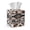 American Tribal Cow Print Black Brown, variant on COEQINE Tissue Box Cover PU Leather Square Tissue Case Holder with Snap Closure for Bathroom/Bedroom/Kitchen/Office/Outdoor Tent Decorative Accessories, Beach Sea Turtle