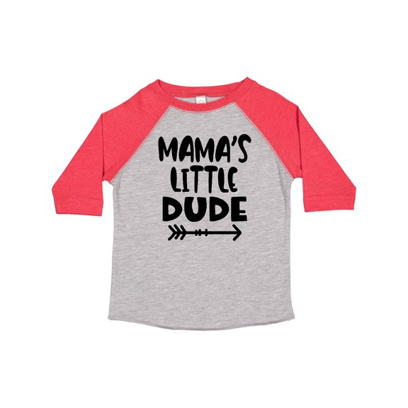 Inktastic Mama's Little Dude with Arrow Boys Toddler T-Shirt