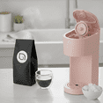 thumbnail image 6 of Willow Kitchen Single Serve Coffee Maker Machine for Pods & Grounds with K Cup, Self Cleaning & Small Portable Coffee Maker, Shell Pink, 6 of 9