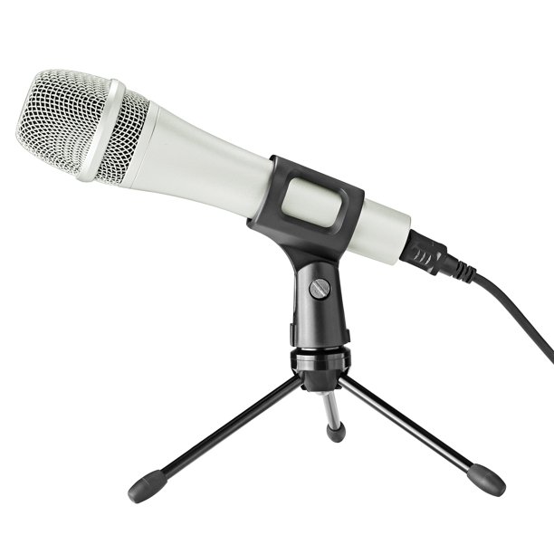 Neewer Wired Handheld Vocal Dynamic Microphone with Microphone Clip, USB Cable