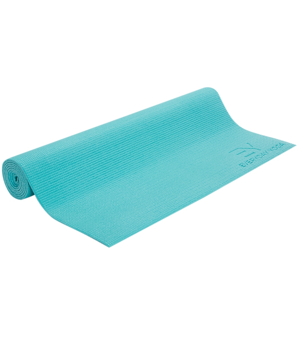 Everyday Yoga Lightweight 72-Inch Anti-Microbial Yoga Mat with Sticky Grip, Premium Materials