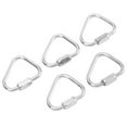 thumbnail image 3 of Carabinerfor Outdoor,5pcs Triangle Locking Carabiner Triangle Lock Carabiner Carabiner Performance Driven, 3 of 14