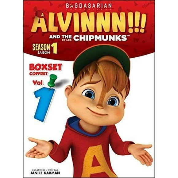 Alvin et les Tamias / Coffret Vol. 1 - Saison 1 / Coffret Vol. 1 - Saison 1 (DVD)