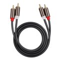 thumbnail image 3 of Cable de conexión de audio, carcasa de aleación de aluminio Línea de adaptador dorado Cable de audio Funcionalidad inteligente, 3 of 8