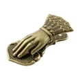 thumbnail image 2 of Sharprepublic Vintage Hand Shaped Paper Clip Binder Clip for Journaling Travelers Document Bronze, 2 of 8