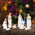 thumbnail image 3 of Juego de estatuillas de Natividad en miniatura Sunnimix Estatua de muñeco de Navidad de Jesús resina 40 cm x 22 cm x 8 cm, 3 of 8