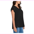 thumbnail image 2 of Buffalo David Bitton Womens Sofie V-Neck Short Sleeves Blouse, 2 of 2