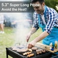 thumbnail image 3 of Digital Instant Read Meat Cooking Thermometer Probe Bbq Grill Roast Steak Bake, 3 of 6