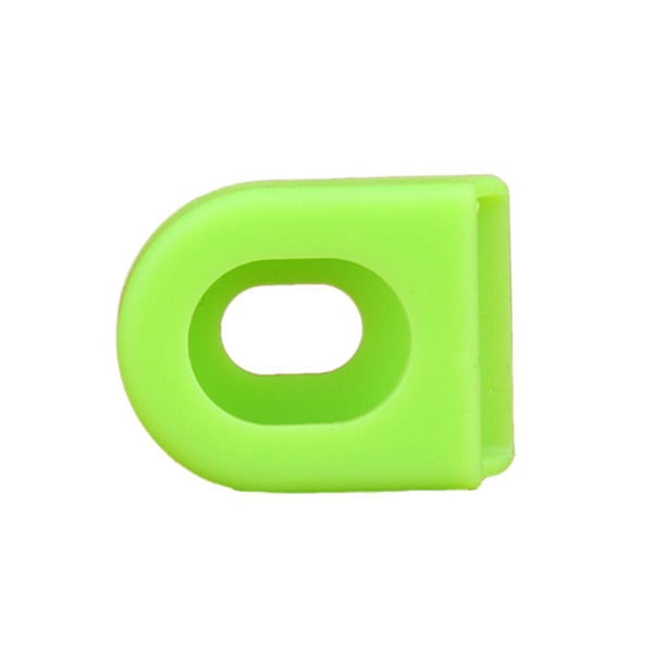 Wosthever 1 par de fundas protectoras para bielas de bicicleta, botas de brazo para bicicleta de montaña y carretera, funda protectora a prueba Ciclismo verde