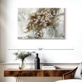 thumbnail image 3 of Elephant Stock Daisy Arrangement Wall Art - Horizontal Canvas Wall Art - Living Room Wall Decor - Floral And Botanical Canvas - Brown And Beige Decor By George Bjorkland - 36" x 24", 3 of 8