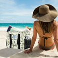 thumbnail image 6 of FORMRS Tote Bag for Women Large Capacity Canvas Travel Foldable Carry On Shopping Handbag, Lush Greenery, 6 of 8