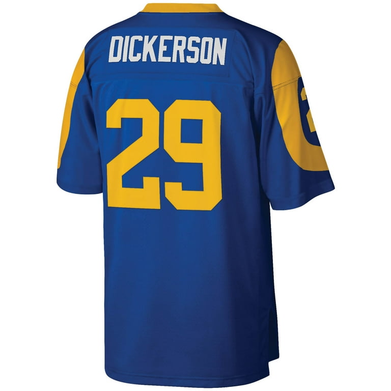 Eric Dickerson Signed Rams Jersey W/Career Highlight Stats Inscribed “HOF  99”